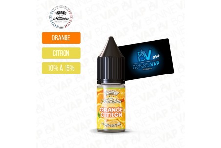 Concentré Orange Citron 10ml - Millésime