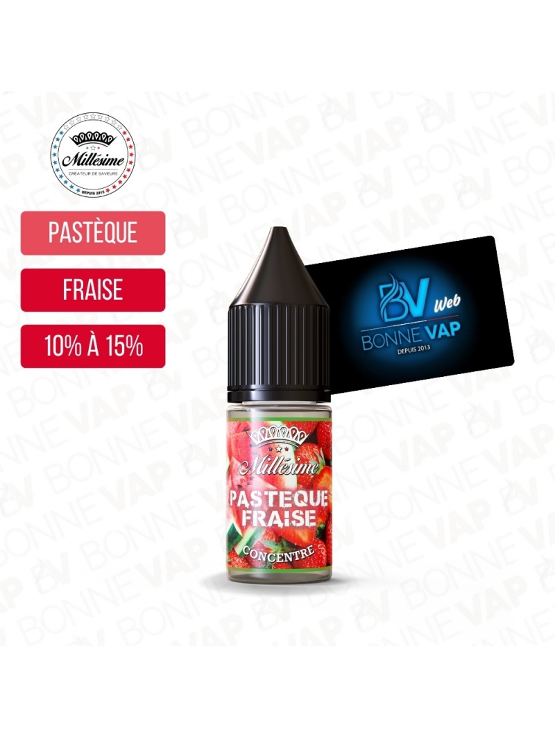 Concentré Pastèque Fraise 10ml - Millésime