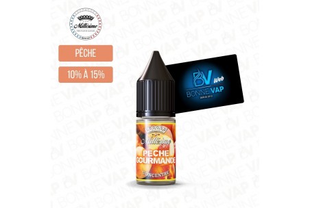 Concentré Pêche Gourmande 10ml - Millésime