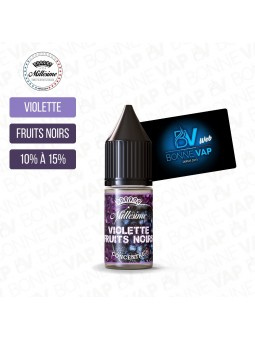 Concentré Violette Fruits Noirs 10ml - Millésime