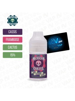 Concentré Cassis Framboise Cactus 30ml - Mexican Cartel