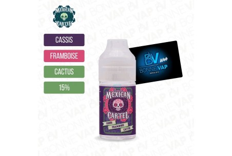 Concentré Cassis Framboise Cactus 30ml - Mexican Cartel
