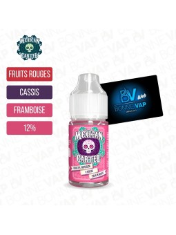 Concentré Fruits Rouges Cassis Framboise 30ml - Mexican Cartel