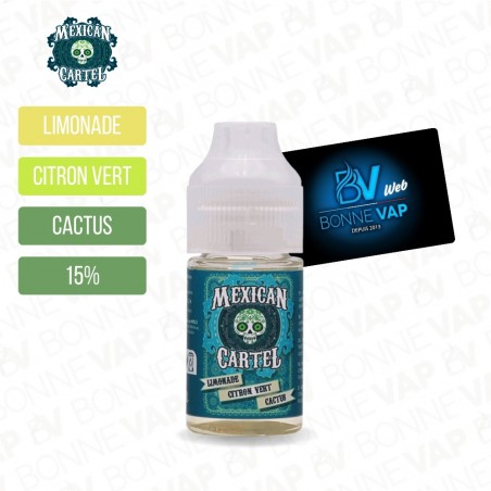 Concentré Limonade Citron Vert Cactus 30ml - Mexican Cartel