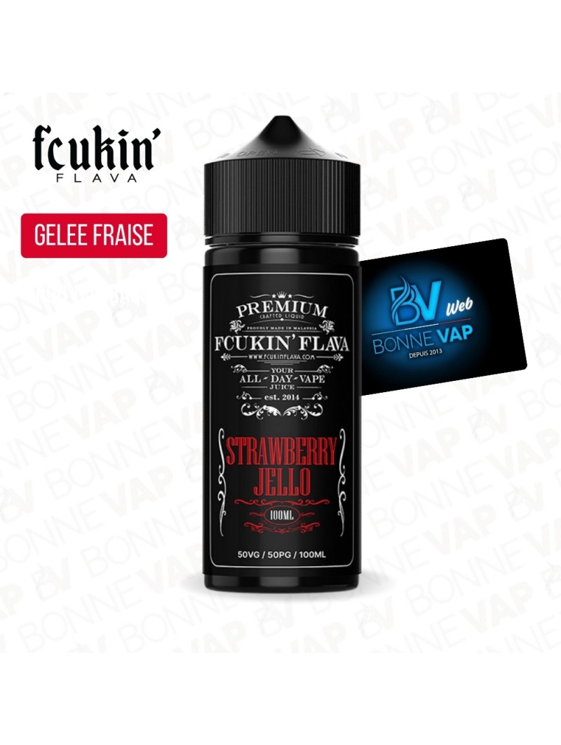 Strawberry Jello 100ml - Fuckin' Flava