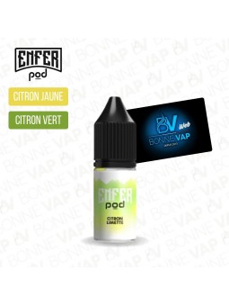 Citron Limette 10ml Sels - Enfer Pod