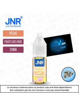 Pêche Fruit des Bois 10ml - JNR - 20mg