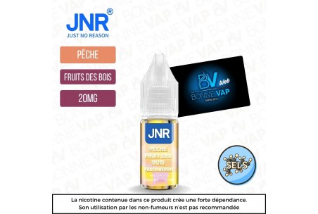 Pêche Fruit des Bois 10ml - JNR - 20mg