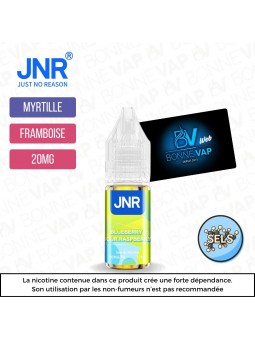 E-liquide Myrtille Framboise Acidulée 10ml - JNR