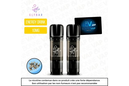 Cartouches ElfBull - Elfa Pro - 10mg