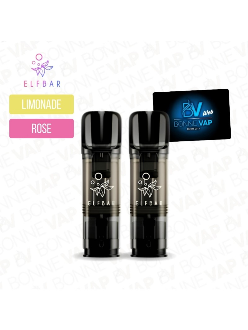 Cartouches Limonade Rose - Elfa Pro