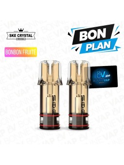Cartouches Bonbons Fruittles - SKE Crystal Plus - Bon Plan