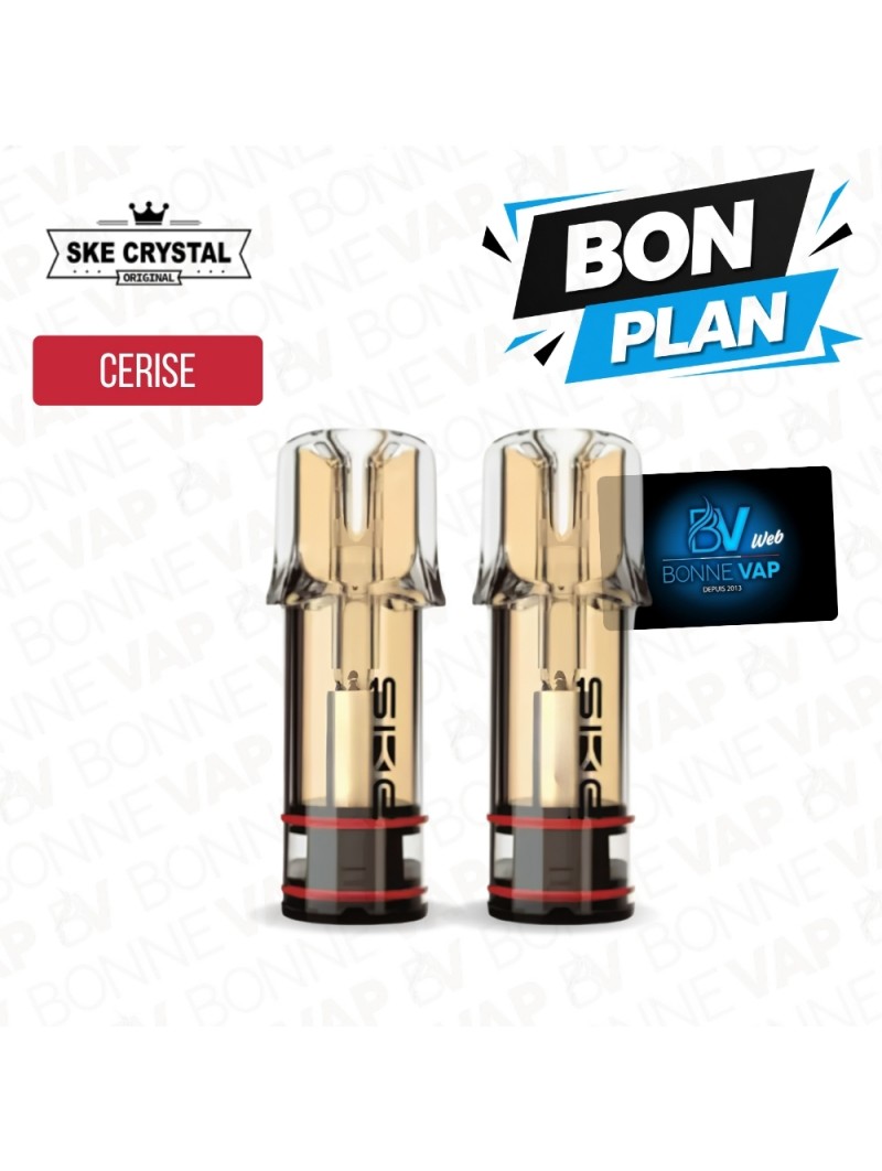Cartouches Cerise Glacée - SKE Crystal Plus - Bon Plan