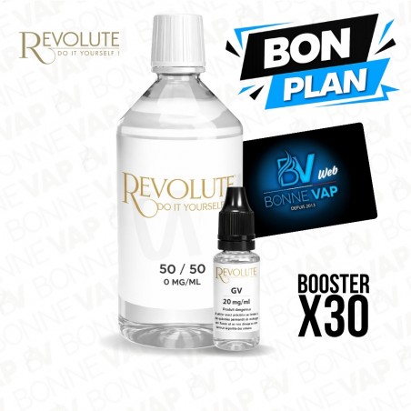 Pack DIY 6mg 1L 5050 - Revolute - Bon Plan