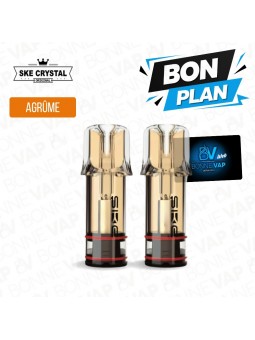 Cartouches Soda aux Agrumes - SKE Crystal Plus - Bon Plan