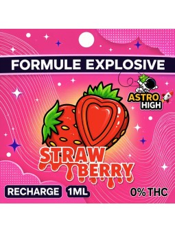 Cartouche CBD Strawberry 90% - Astro High - Affiche