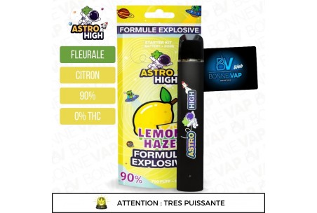 Puff CBD Lemon Haze 90% - Astro High - 90%