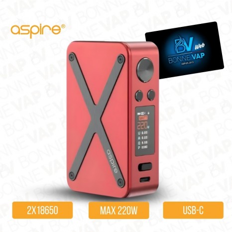 Box Revolto - Aspire - Red Black