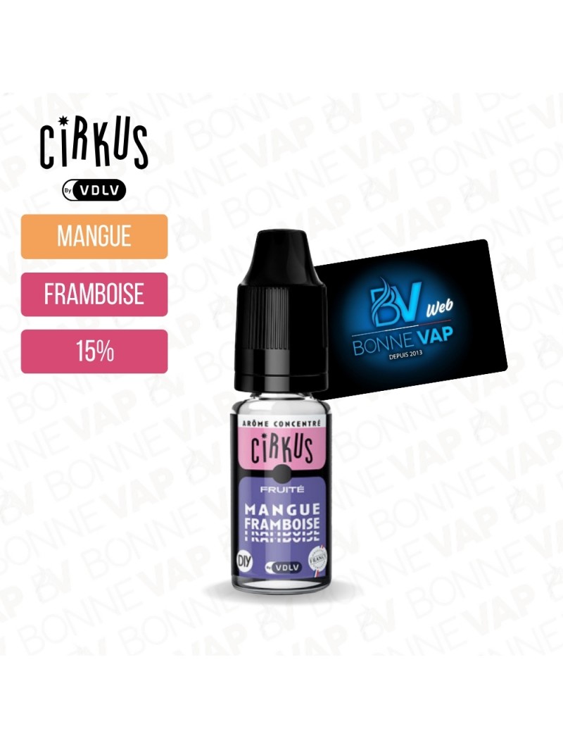 Concentré Mangue Framboise 10ml - Cirkus
