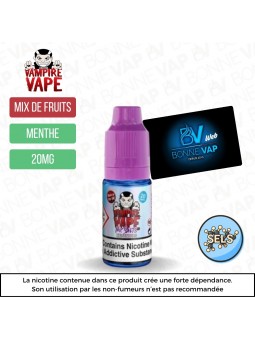 E-liquide Heinsenberg 10ml "Sels" - Vampire Vape