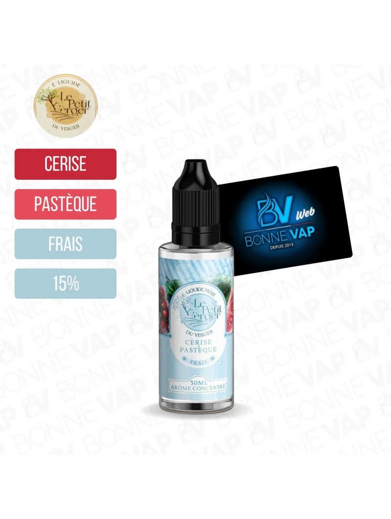 Concentré Cerise Pastèque Frais 30ml - Le Petit Verger