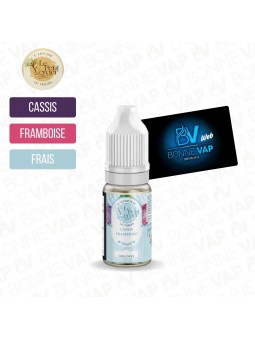 Cassis Framboise Frais 10ml "Sels" - Le Petit Verger
