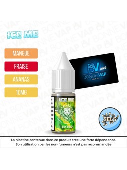 E-liquide Ekero 10ml "Sels" - Ice Me by Millésime