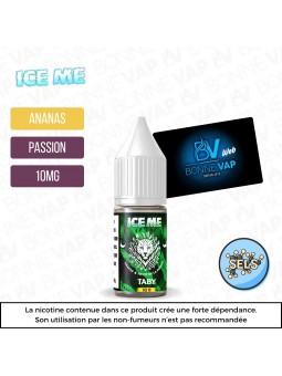 E-liquide Taby 10ml "Sels" - Ice Me by Millésime