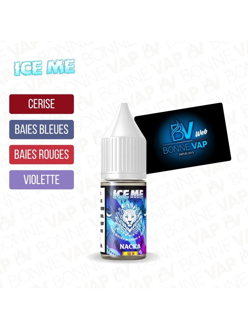 Nacka 10ml Sels - Ice Me