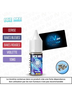 E-liquide Nacka 10ml "Sels" - Ice Me by Millésime