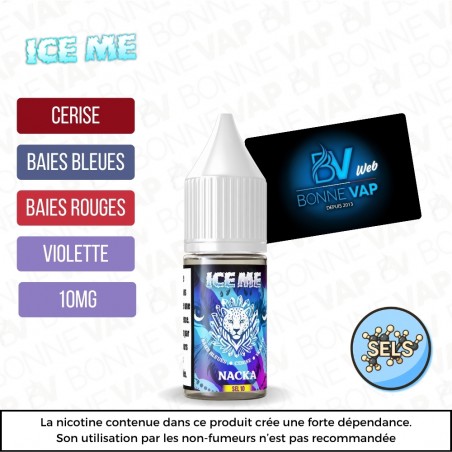 Nacka 10ml Sels - Ice Me