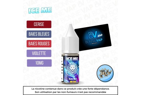 Nacka 10ml Sels - Ice Me - 10mg