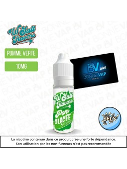 Pom Glacée 10ml "Sels" - Wsalt Flavors Liquideo - 10mg
