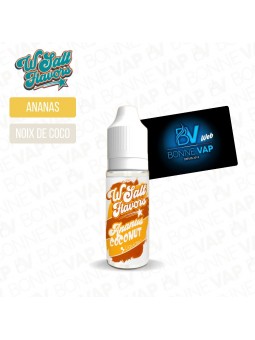 Ananas Coconut 10ml Sels - Wsalt Flavors Liquideo