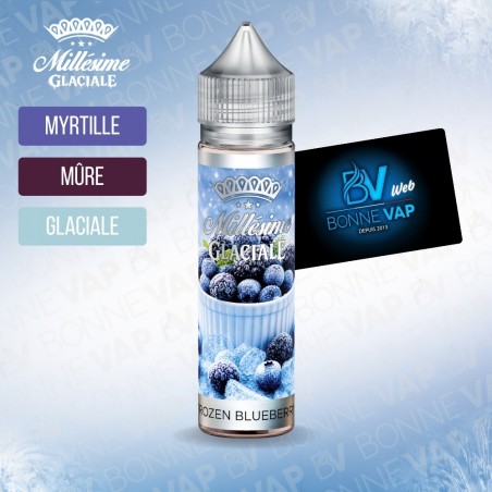 Frozen Blueberries 50ml - Millésime Glaciale