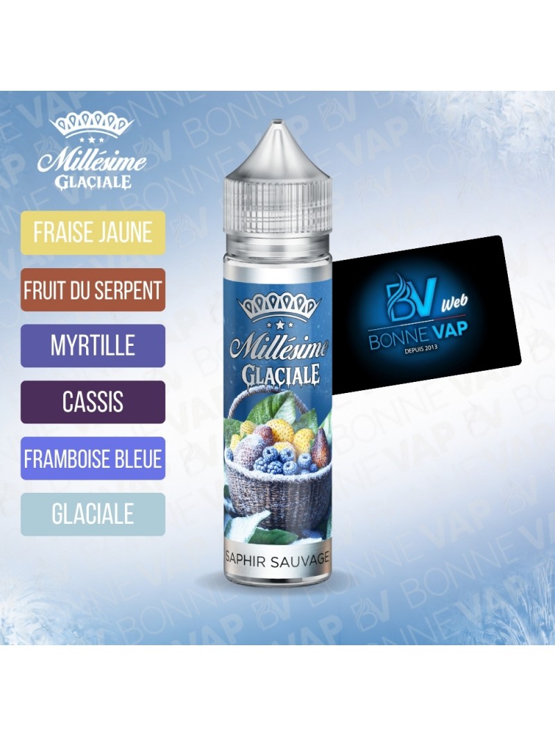 Saphir Sauvage 50ml - Millésime Glaciale