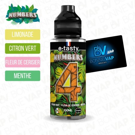 Numbers 4 100ml - E.Tasty