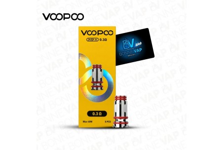 Résistances PnP-X - Voopoo - 0.30ohm - Boite