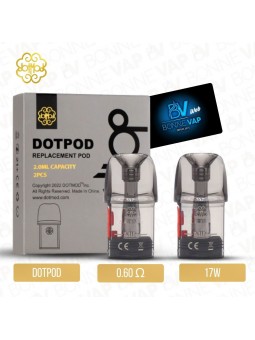 Cartouches DotPod Nano - Dotmod - 0.60ohm