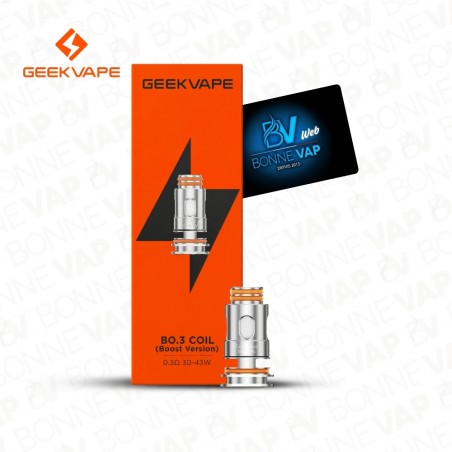 Résistance B Séries Coil - Geekvape - 0.30ohm - Boite