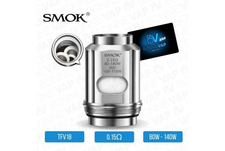 Résistance TFV18 - Smok - 0.15ohm