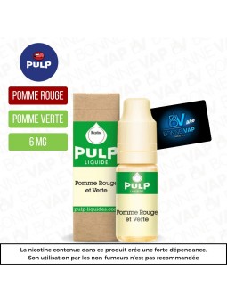 Pomme Rouge et Verte 10ml - Pulp - 06mg
