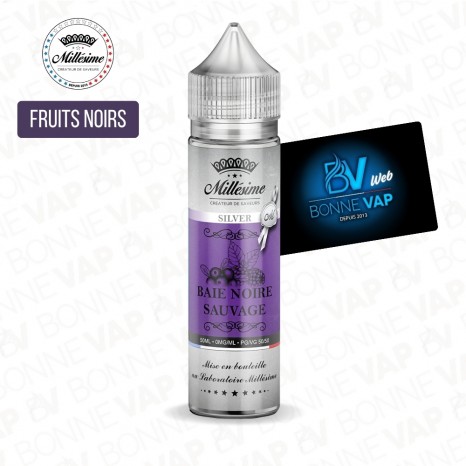 Baie Noire Sauvage 50ml - Millésime
