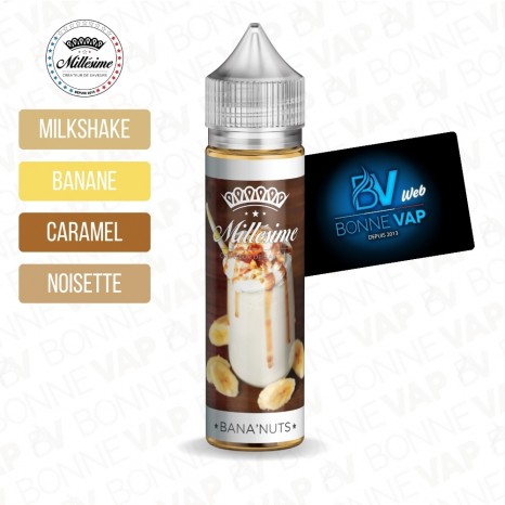 E-liquide Bananuts 50ml - Millésime