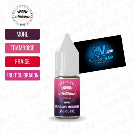 Dragon Berries 10ml "Sels" - Millésime
