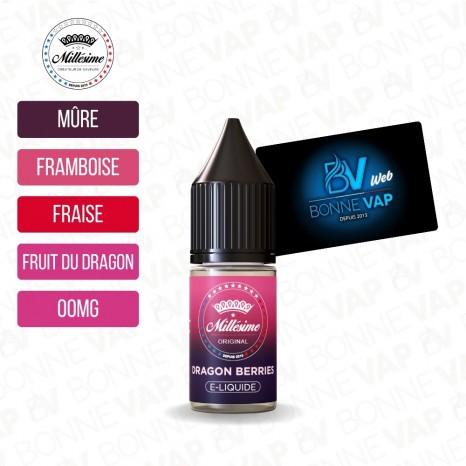 E-liquide Dragon Berries 10ml - Millésime