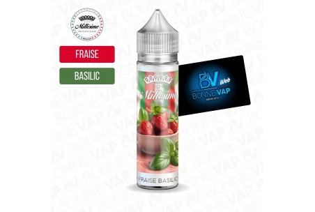 Fraise Basilic 50ml - Millésime