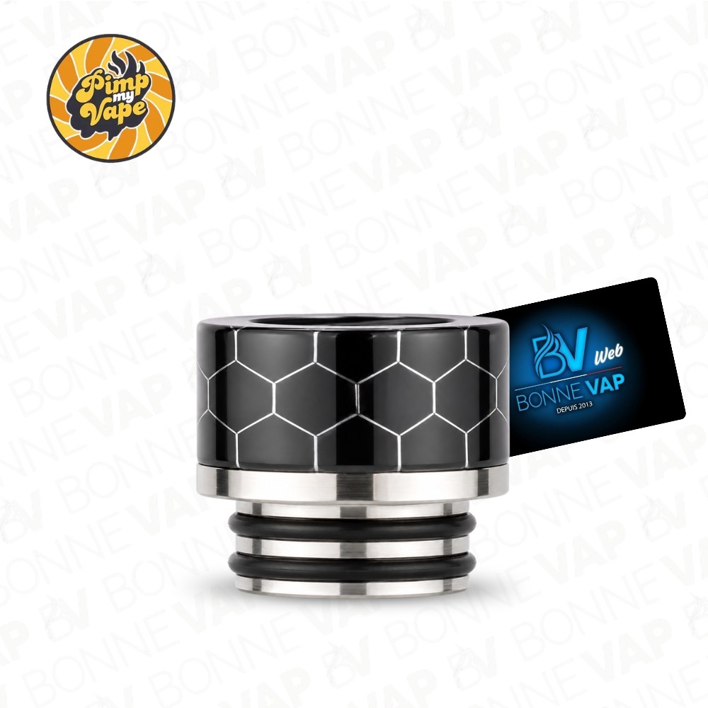 Drip Tip PVM0032 (810) - Pimp My Vape - Black