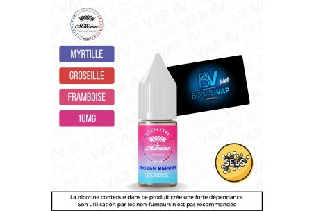 Frozen Berries 10ml Sels - Millésime - 10mg
