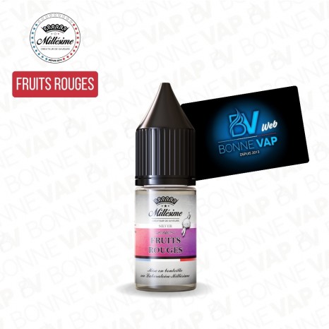 Fruits Rouges 10ml - Millésime